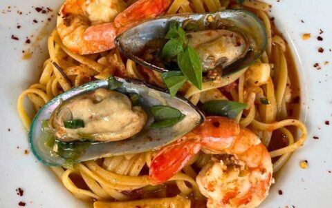 Tomata Corfiot Cuisine - Seafood Pasta